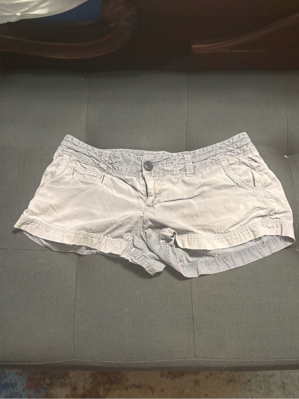 American Eagle Outfitters Light Gray Women's shorts size 26
